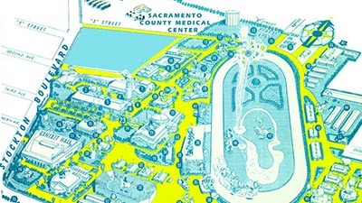 State fairgrounds map, circa 1950s