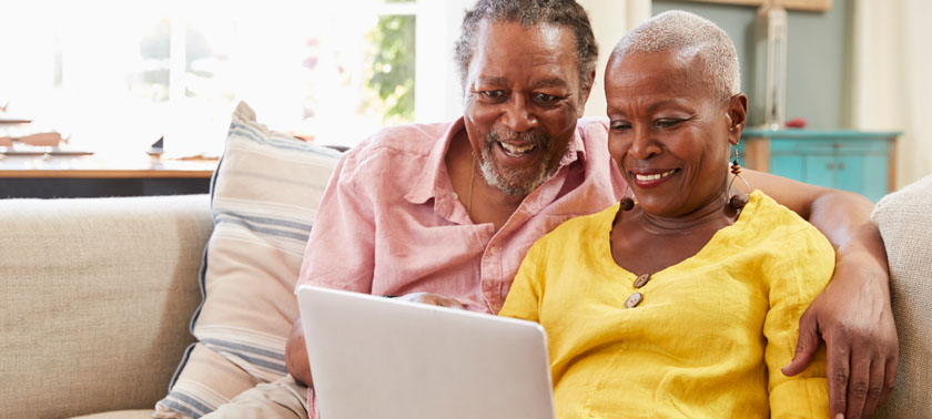 African-American couple