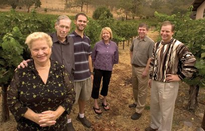 From left to right are Rosa Lee, Norman, their grandson, Brandon, and their children, Julie, Robert and Brett