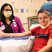 Pediatric gastroenterology patient Adam