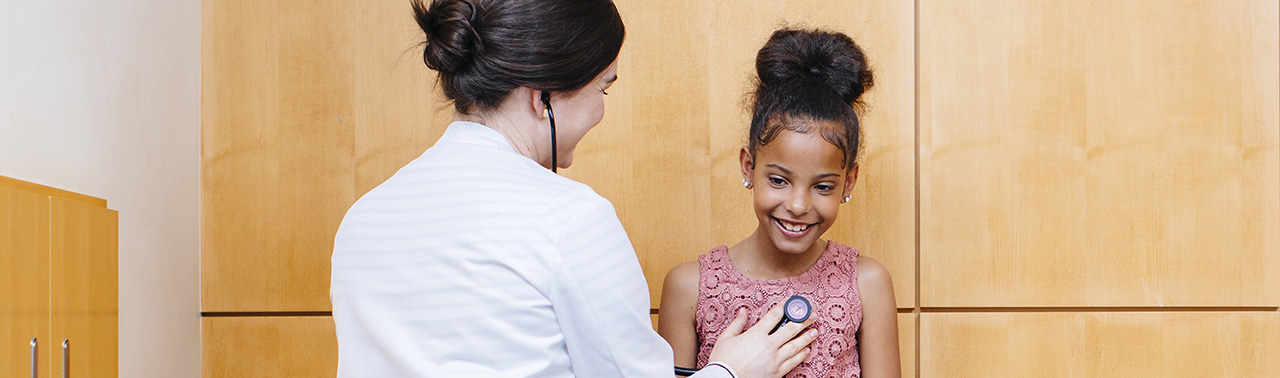 Doctor listening to a patient’s heart