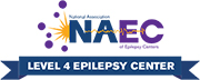 NAEC level 4 epilepsy center badge