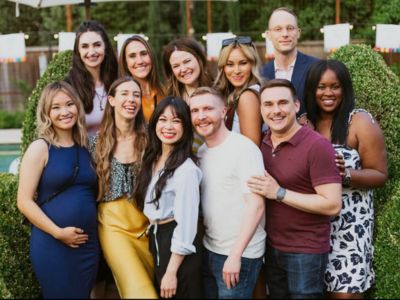 Group of dermatology residents (c) UC Regents. All rights reserved.