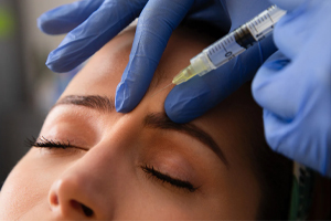 Cosmetic dermatology injection procedure (c) UC Regents. All rights reserved.