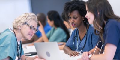Medical students sitting in class (c) UC Regents. All rights reserved.