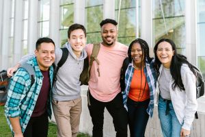 Medical students smiling (c) UC Regents. All rights reserved.
