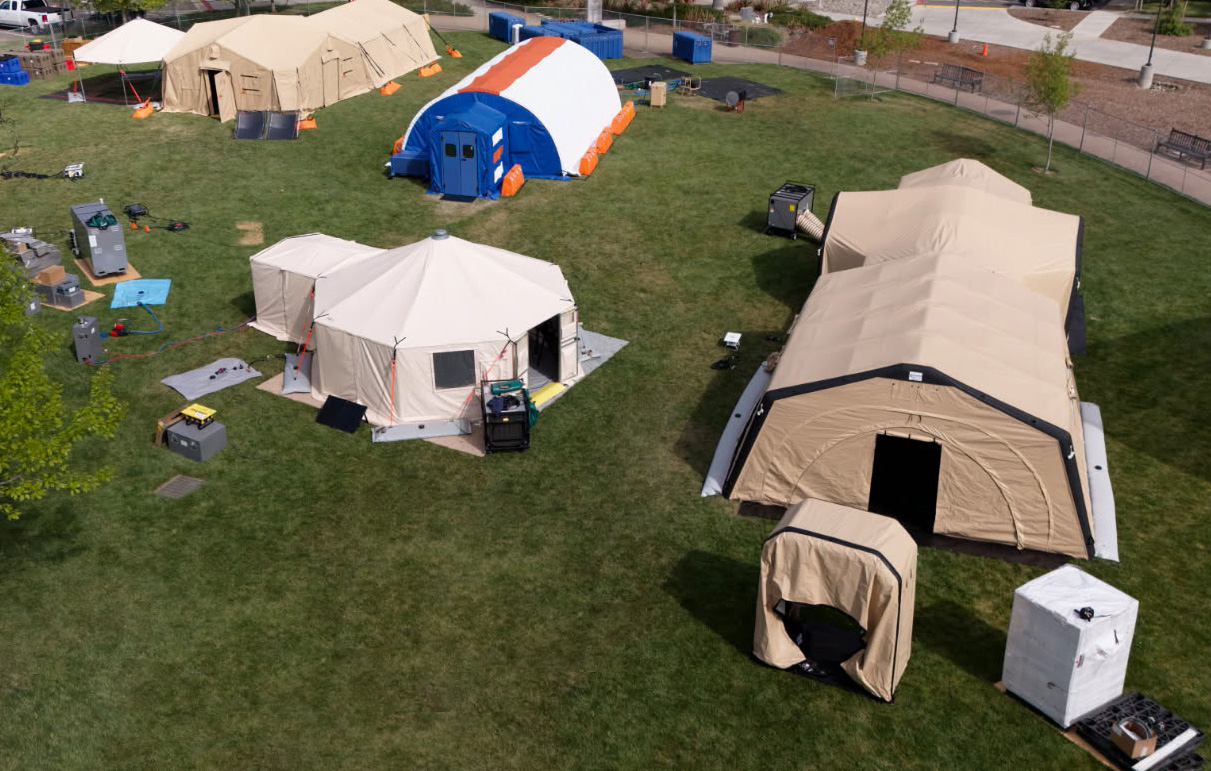 IMPACTS Shelter System front view
