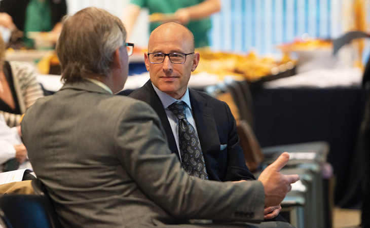 David Lubarsky, UC Davis Health’s new chief executive officer and vice chancellor of Human Health Sciences, began a listening tour upon his arrival this year. “With everyone’s help here, we can leverage change so that we’re serving ever-larger populations with the expertise and innovation we can bring to bear,” he said. 