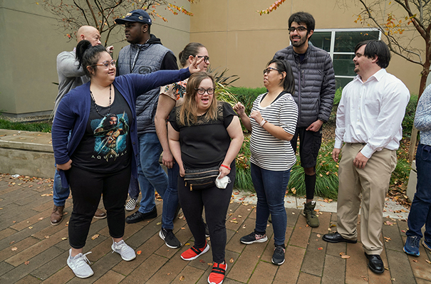 Redwood Scholars celebrating after their first year.