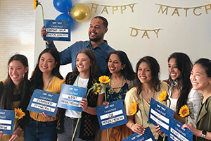 UC Davis School of Medicine students on Match Day