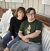 Redwood SEED Scholars co-founder Beth Foraker and her son, Patrick