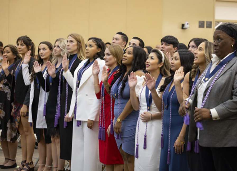 Betty Irene Moore School of Nursing students