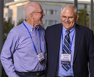 Frank Sousa, M.D. '74 and John Shepherd, M.D. '79