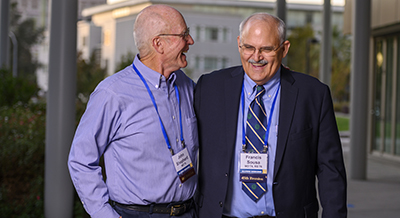 Frank Sousa and John Shepherd, School of Medicine alumni