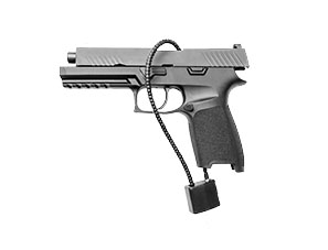 A handgun