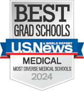 U.S. News & World Report Most Diverse Medical Schools badge