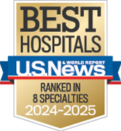 U.S. News & World Report Best Hospitals badge