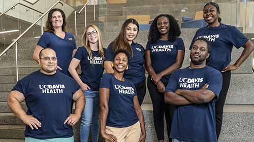 Top – Dr. Nicole Kravitz-Wirtz, Dr. Ian Brown, Dr. Shani Buggs. Bottom - Christy Adams, Chevist Johnson, Esmeralda Huerta