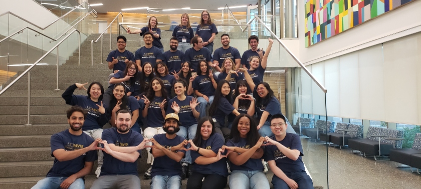 group photo of the pre-mat-program