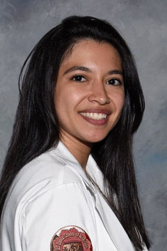 Induction ceremony headshot of Alyssa Fowlds