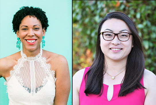 Theanne Griffith and Elisa Zhang