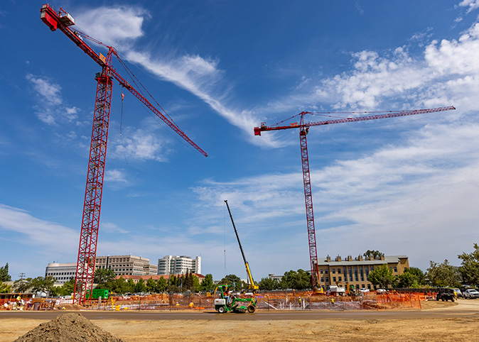 Aggie Square construction