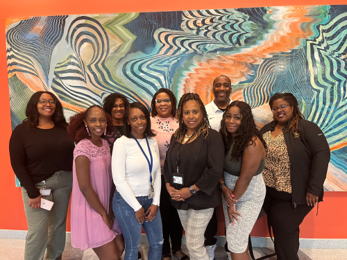 members of the African American Faculty and Staff Association board