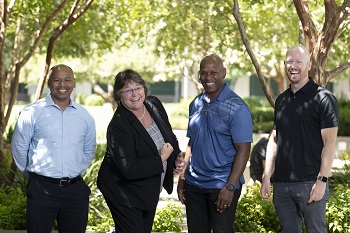 A photo of the veterans employee association board