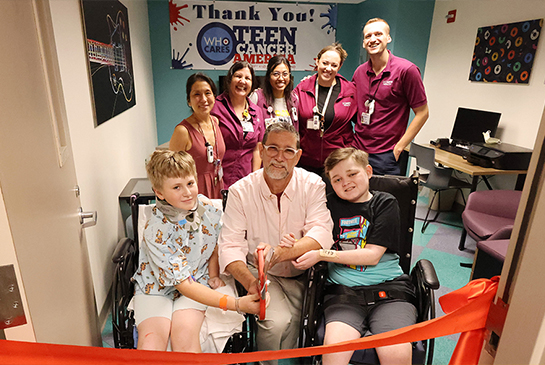 New Teen Patient Lounge