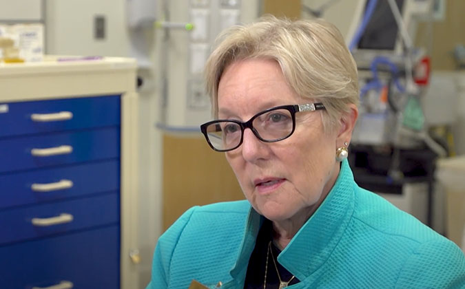 Diana Farmer, UC Davis Health fetal surgeon and stem cell researcher