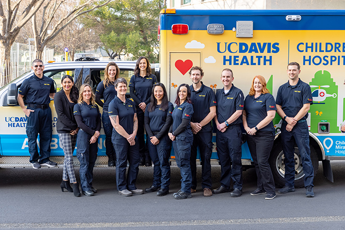 Pediatric transport team