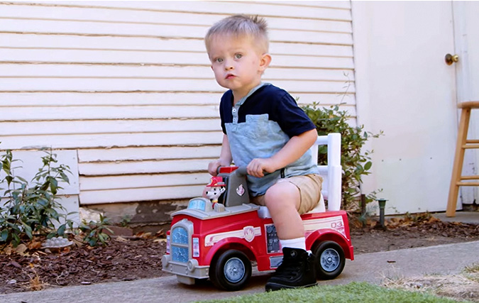 Zane, Spina bifida patient