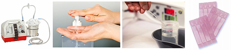 supply or suctioning