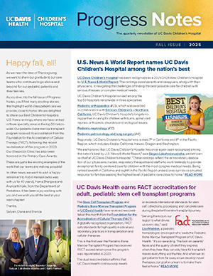 Cover of the current issue of the Pediatric Press