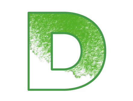 The letter D