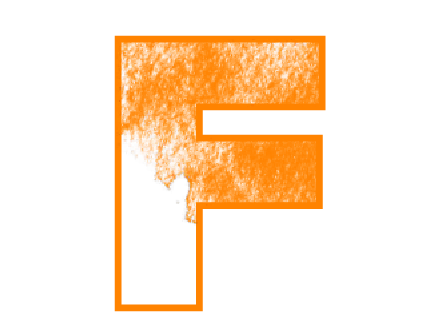 The letter F