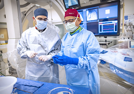 interventional cardiac catheterization