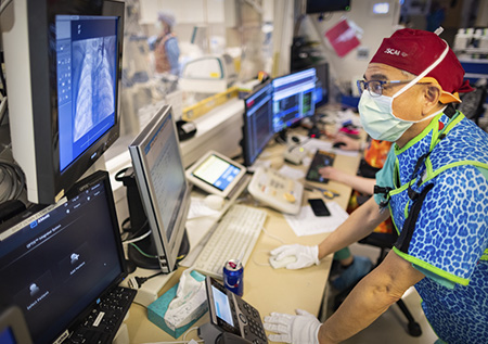 Diagnostic cardiac catherization