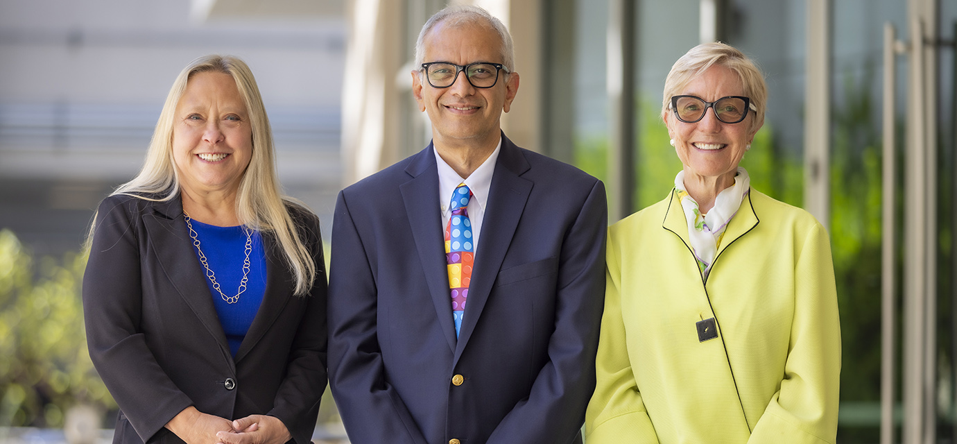 Satyan Lakshminrusimha, M.D., Diana Farmer, M.D., and Brenda Chagolla, Ph.D., R.N., C.N.S., FACHE