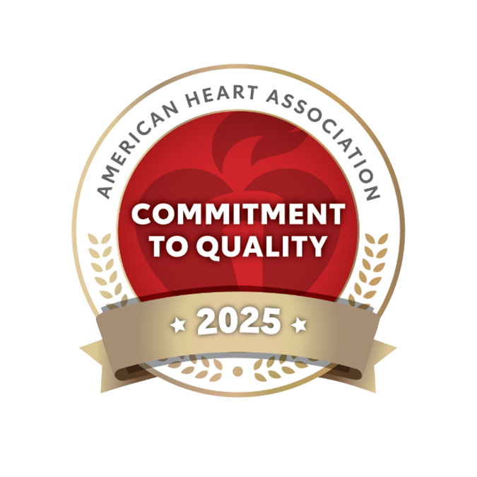 AHA Commitment to Quality badge