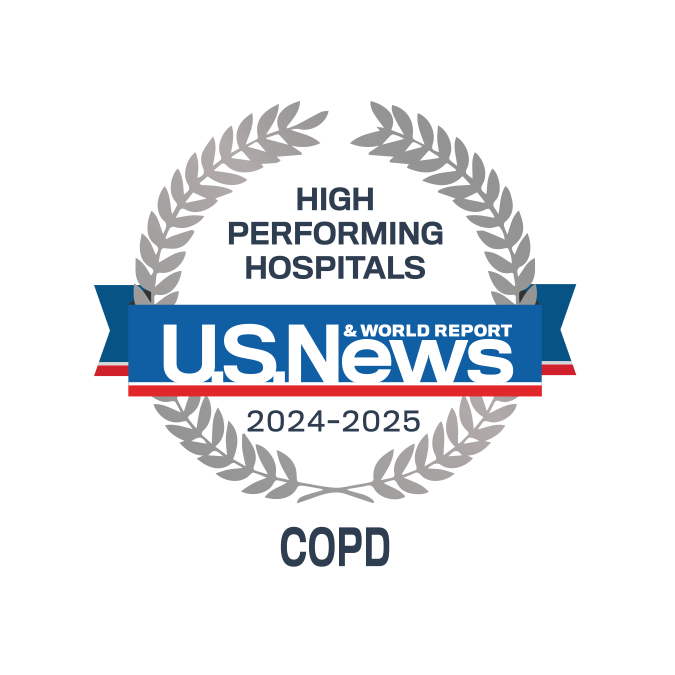 U.S. News & World Report - High Performing Hospitals COPD