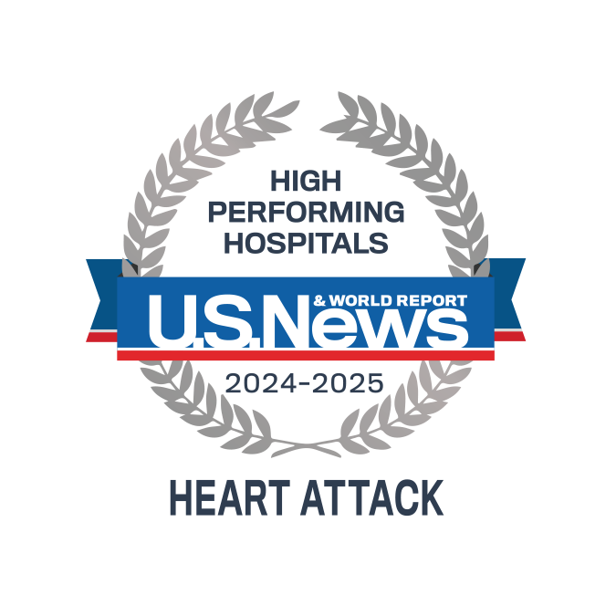 High performing in heart attack badge