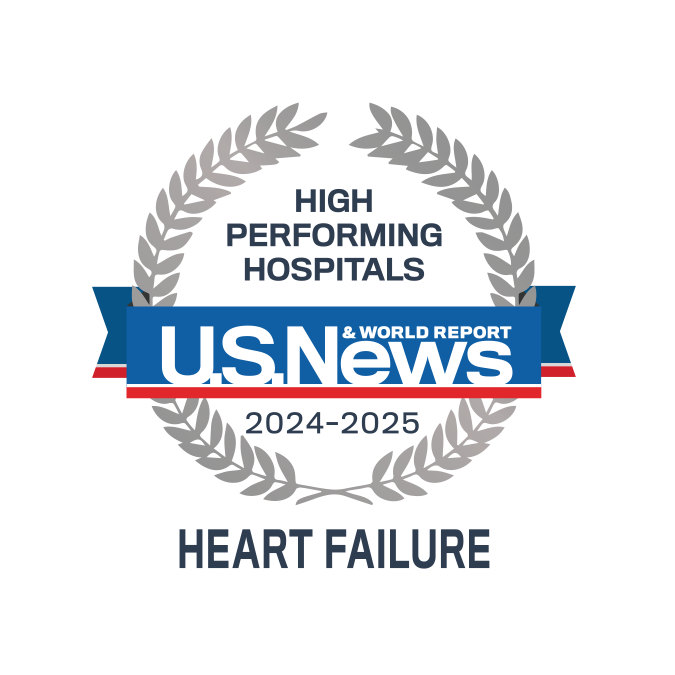 High performing in heart failure badge