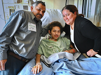 Alex Gonzalez received a new kidney on March 22.