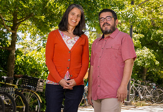 Laura Fejerman and Luis Carvajal-Carmona