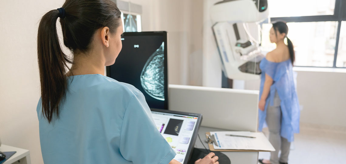 Breast exam screening