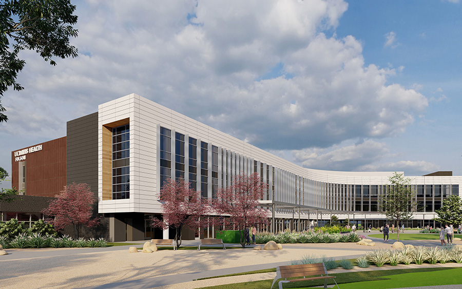 Rendering of the Folsom Medical Care Center