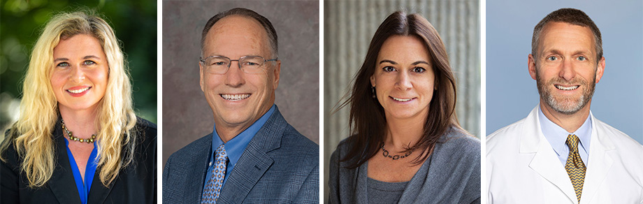 Portraits of professors Rachel Whitmer, Charles DeCarli, Diana Miglioretti and Alexander Borowsky