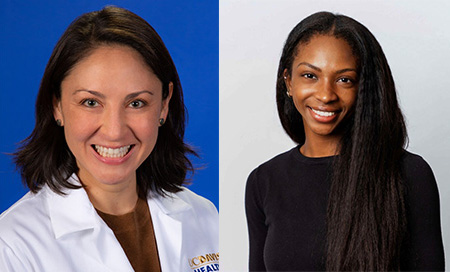 Headshots of Jennifer Rosenthal and Ijeoma Uche