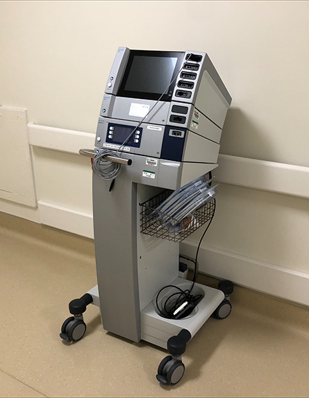 A cryotherapy unit